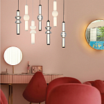 Подвесной светильник с белыми матовыми плафонами Hiding secrets варинант исполнения - 6 | Loft Concept в Грозном