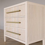 Комод Primo с 3 выдвижными ящиками Светлый дуб варинант исполнения - 2 | Loft Concept в Грозном