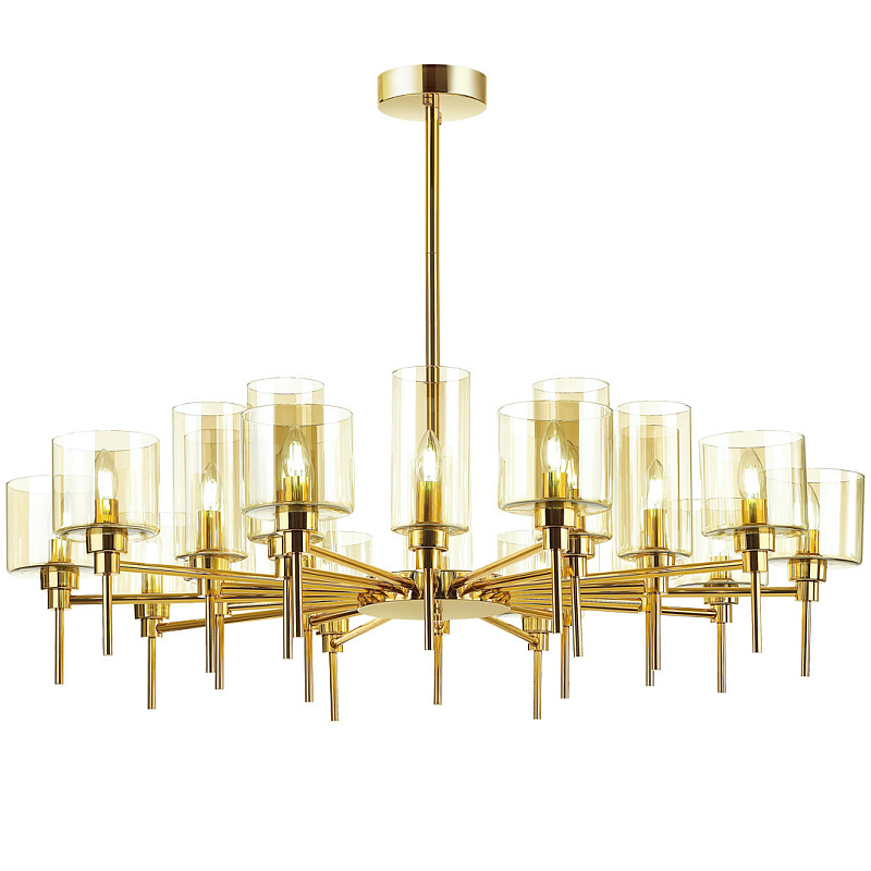 Люстра AXO Light Spillray Gold Lamps 20 Золотой Янтарь (Amber) Люстра AXO Light Spillray Gold Lamps 20 Золотой Янтарь (Amber) в Грозном | Loft Concept