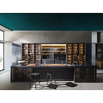 Кухонный гарнитур из массива дуба и камня Ratio Dada Engenereed варинант исполнения - 19 | Loft Concept в Грозном