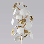 Торшер в виде белых и золотых цветов Bouquet of Light варинант исполнения - 2 | Loft Concept в Грозном