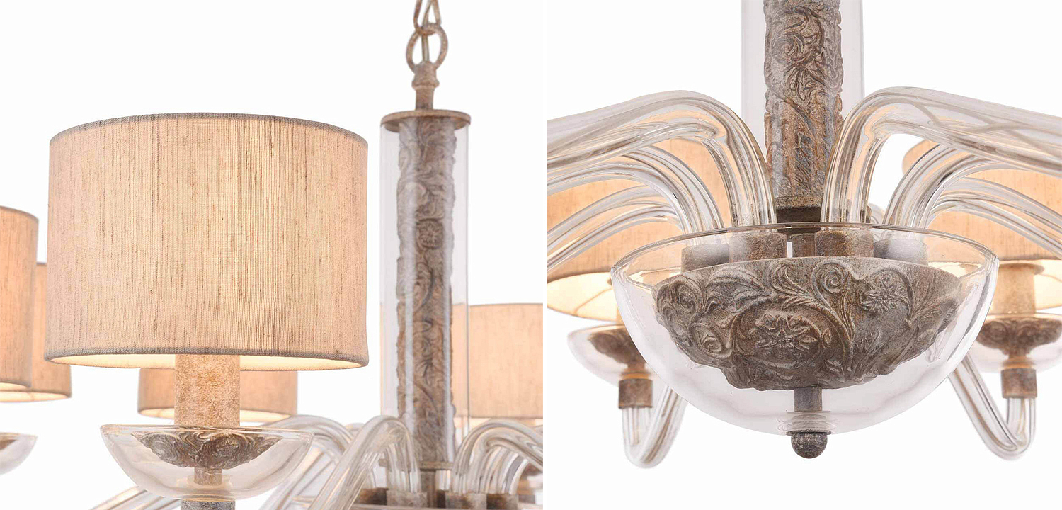 Люстра Sabella Light Chandelier 8 lamp Люстра Sabella Light Chandelier 8 lamp - Loft-Concept в Грозном