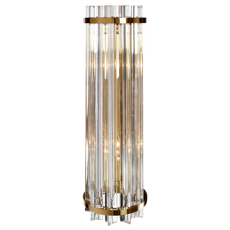 Бра Suspension Glass Cylinders Sconces 55 Глянцевое золото Прозрачный Бра Suspension Glass Cylinders Sconces 55 Глянцевое золото Прозрачный в Грозном | Loft Concept