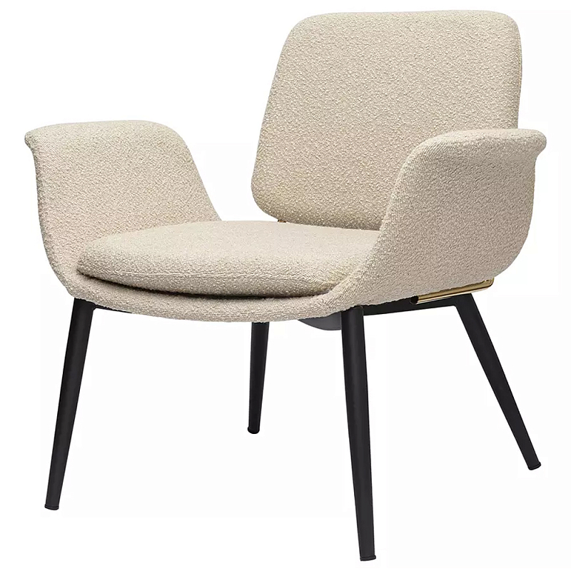 Кресло мягкое с широкими подлокотниками Lounge Chair Adam Серо-бежевый Бирюзовый Кресло мягкое с широкими подлокотниками Lounge Chair Adam Серо-бежевый Бирюзовый в Грозном | Loft Concept