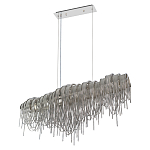 Люстра подвесная с металлическими дугами и длинными цепочками 115 см Atlantis Chain варинант исполнения - 13 | Loft Concept в Грозном