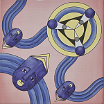 Плитка дизайнерская с узором Дива варинант исполнения - 3 | Loft Concept в Грозном