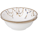 Сервиз обеденный из фарфора с изображением лошадей на 6 персон 23 предмета Porcelain Horse Set варинант исполнения - 4 | Loft Concept в Грозном