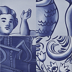 Плитка с рисунком Первый сон варинант исполнения - 1 | Loft Concept в Грозном