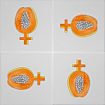 Плитка дизайнерская Женский фркут варинант исполнения - 1 | Loft Concept в Грозном