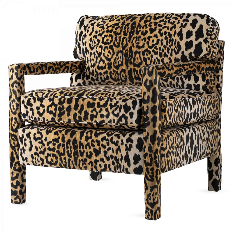 Кресло Leopard Parsons Chair Мульти Кресло Leopard Parsons Chair Мульти в Грозном | Loft Concept