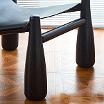 Кресло черно-белое со съемными подушками Celebrity варинант исполнения - 5 | Loft Concept в Грозном