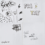 Плитка с узором Граффити 3 варинант исполнения - 2 | Loft Concept в Грозном