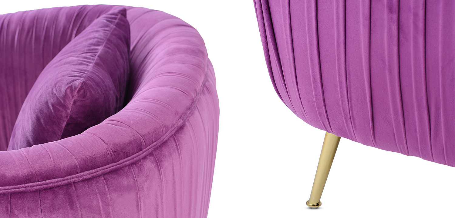 Кресло SOUFFLE CHAIR purple Кресло SOUFFLE CHAIR purple - Loft-Concept в Грозном