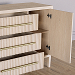 Буфет Primo с тремя ящиками и двумя фасадами Светлый дуб варинант исполнения - 6 | Loft Concept в Грозном