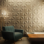 Гипсовая 3D Панель M-21 варинант исполнения - 2 | Loft Concept в Грозном