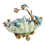 Чаша в виде листка лотоса с птицами Eden Garden варинант исполнения - 1 | Loft Concept в Грозном