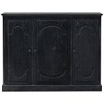 Комод деревянный Ildefonso Black Chest of Drawers варинант исполнения - 1 | Loft Concept в Грозном