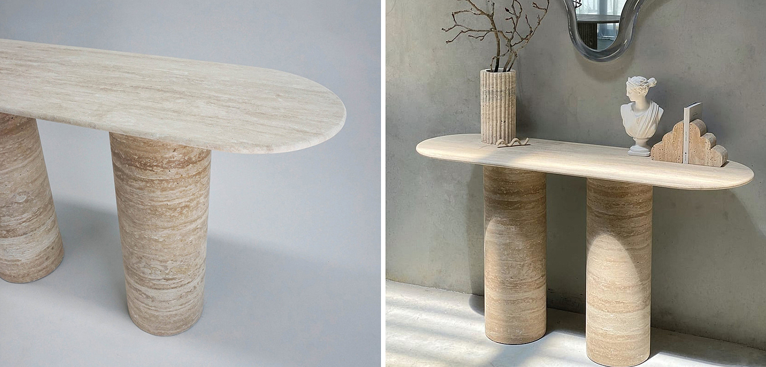 Консоль LA PARADIS Console TABLE Traverten - Loft-Concept в Грозном