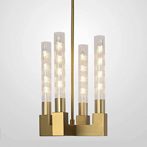 Люстра CANELLE Pendant lamp 4 Modern Brass