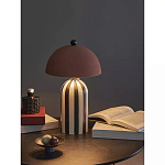 Настольная лампа с черно-белым основанием Bright Accent варинант исполнения - 3 | Loft Concept в Грозном