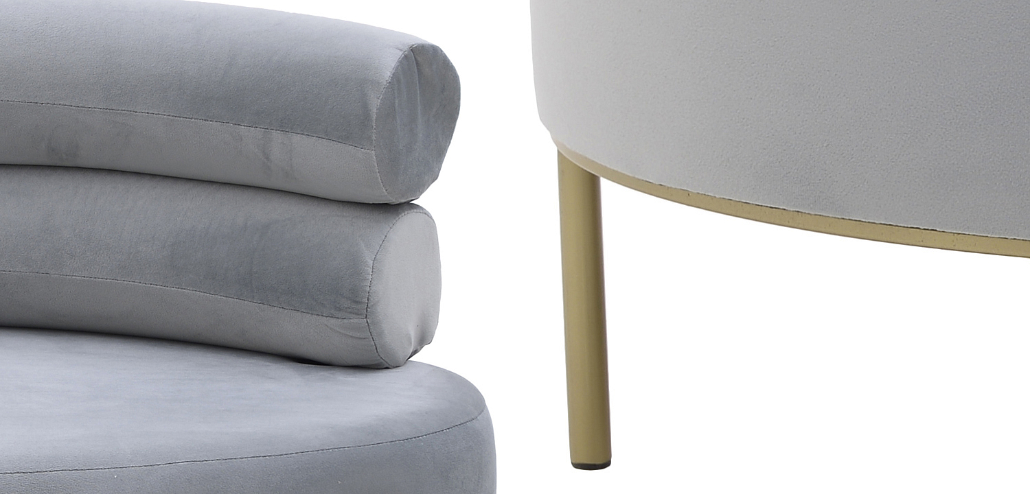 Кушетка Fening Lounge Gray Кушетка Fening Lounge Gray - Loft-Concept в Грозном