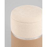 Пуф Mauldine с ящиком бежевый с экокожей варинант исполнения - 3 | Loft Concept в Грозном