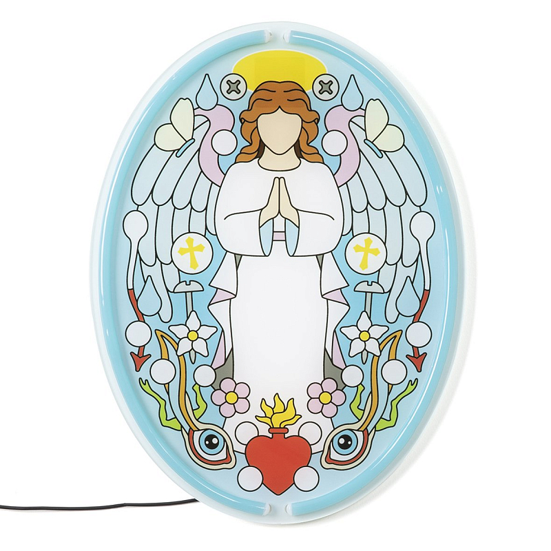 Бра Seletti Gospel Led Signs Angel Gabriel Мульти Бра Seletti Gospel Led Signs Angel Gabriel Мульти в Грозном | Loft Concept