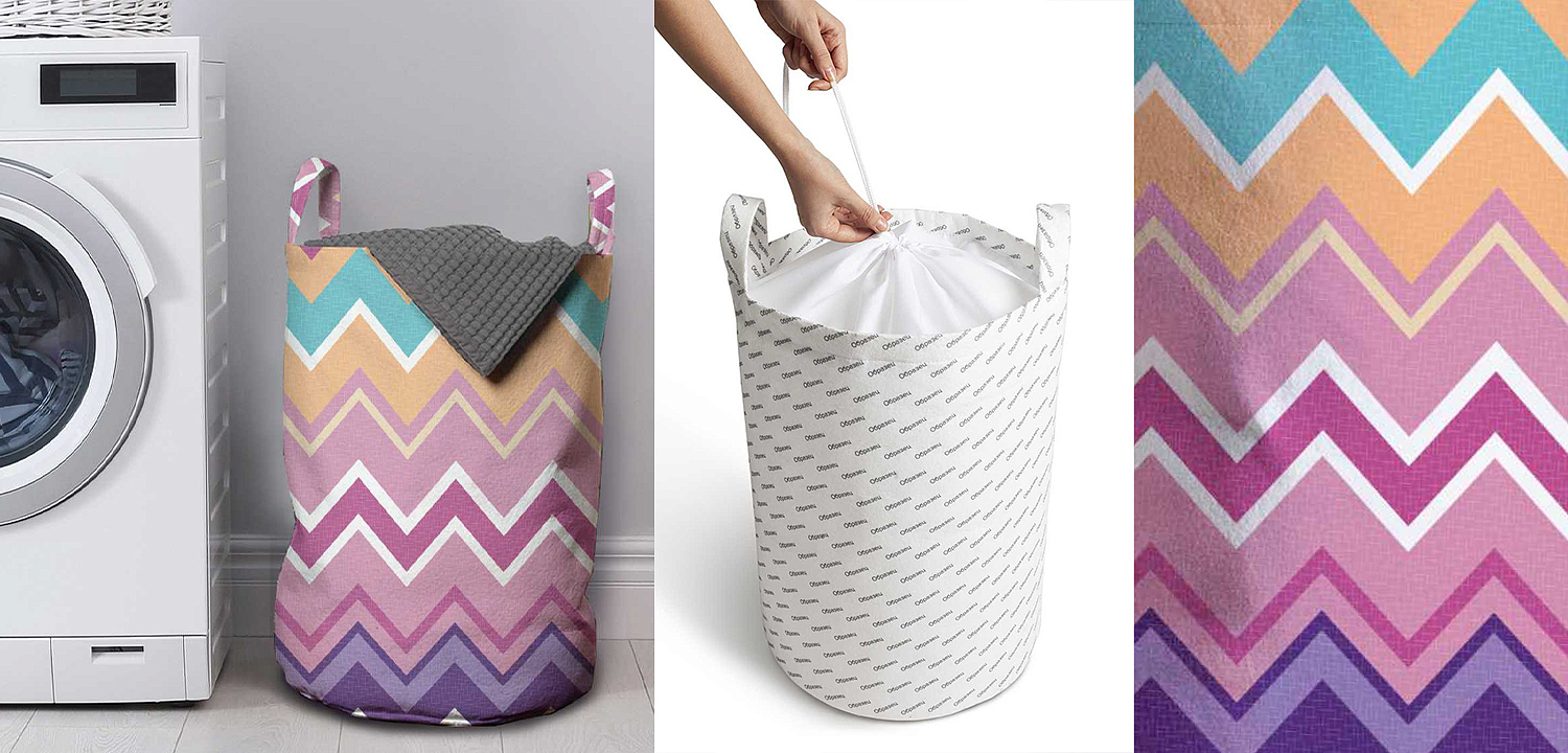 Корзина Color Zigzag Basket Корзина Color Zigzag Basket - Loft-Concept в Грозном