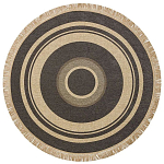 Ковер из комбинированного состава с узором Circles of goodness варинант исполнения - 1 | Loft Concept в Грозном