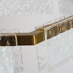 Светодиодная люстра с рельефным стеклом ICE GLASS 70 варинант исполнения - 3 | Loft Concept в Грозном