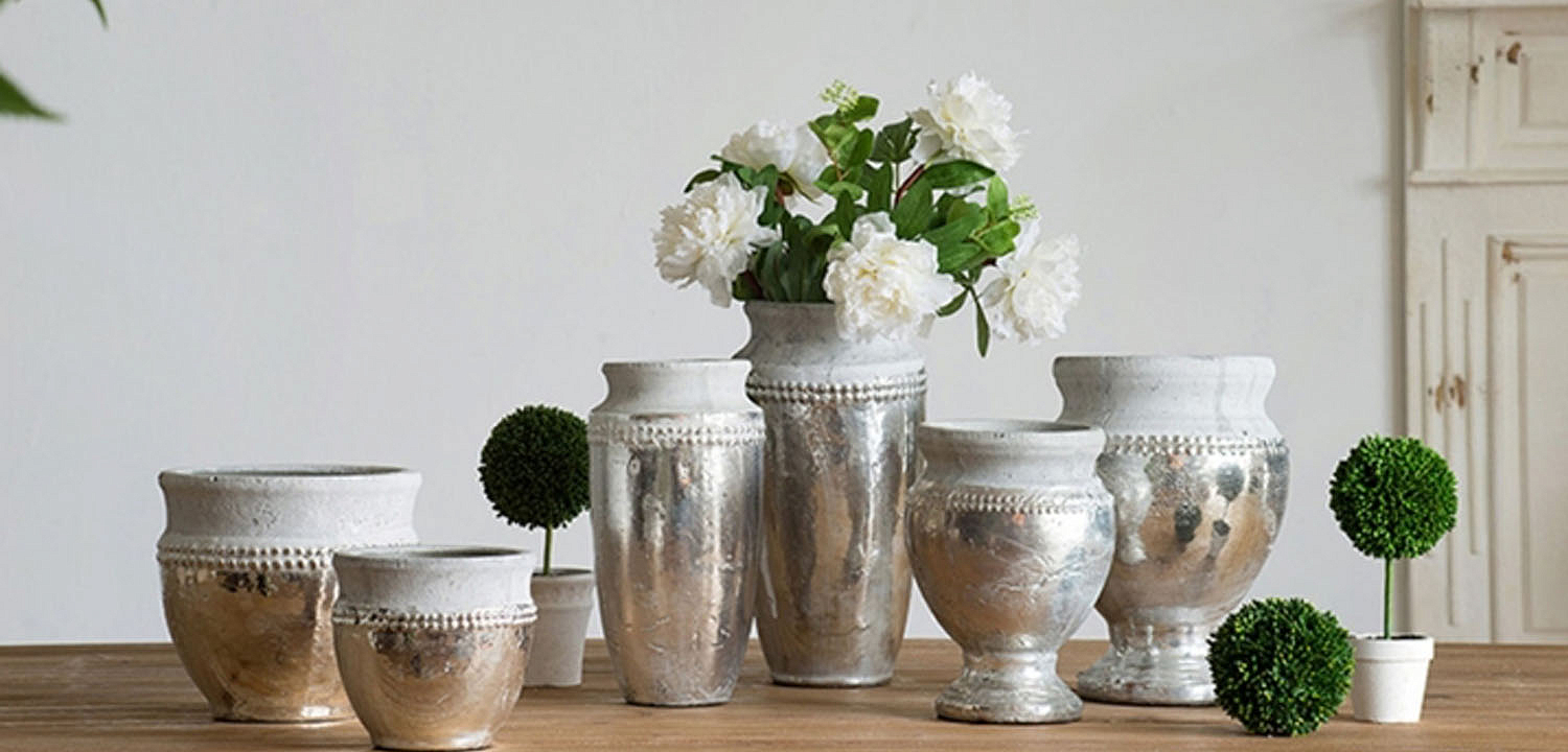 Ваза Vase Argenta silver 27 Ваза Vase Argenta silver 27 - Loft-Concept в Грозном