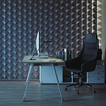 Гипсовая 3D Панель DRAGON SCALE - A варинант исполнения - 2 | Loft Concept в Грозном