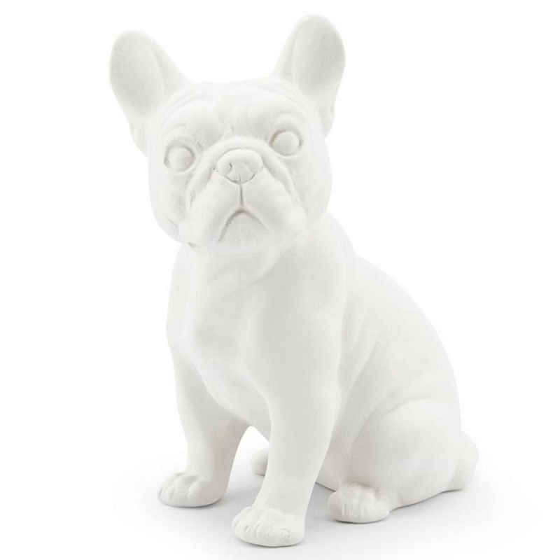 Статуэтка French Bulldog Белый Статуэтка French Bulldog Белый в Грозном | Loft Concept