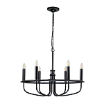 Люстра круглая с 6-ю лампами Kichler варинант исполнения - 8 | Loft Concept в Грозном