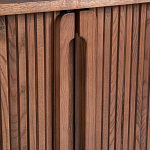 Низкий буфет с 2-мя раздвижными дверцами Toinette Light Cupboard варинант исполнения - 6 | Loft Concept в Грозном