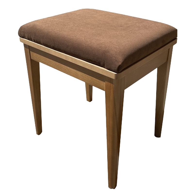 Пуф из массива бука обивка велюр Tasteful Furniture Коричневый Пуф из массива бука обивка велюр Tasteful Furniture Коричневый в Грозном | Loft Concept
