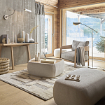 Кресло с каркасом из массива ясеня Deniaud Ash Grey Armchair варинант исполнения - 14 | Loft Concept в Грозном