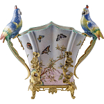 Ваза фарфоровая с попугаями Ferra варинант исполнения - 1 | Loft Concept в Грозном