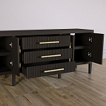 Большая VT-тумба Primo шпон темный орех варинант исполнения - 5 | Loft Concept в Грозном