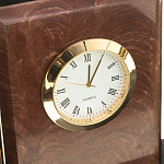 Настольный письменный набор из лемезита и змеевика с часами Royal Accessory варинант исполнения - 4 | Loft Concept в Грозном