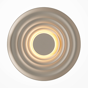 Бра круглое Soft Halo бежевый