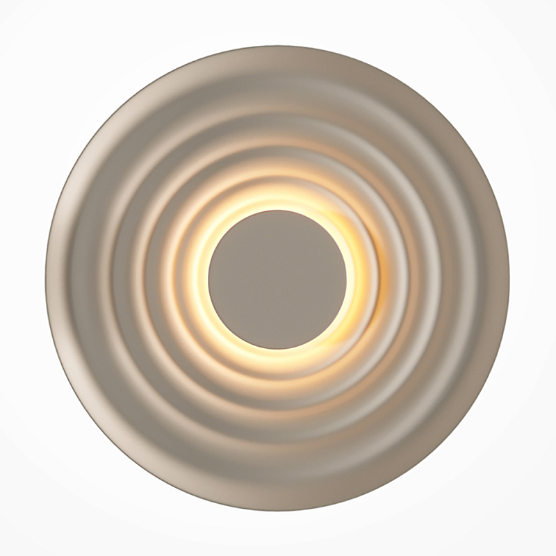 Бра круглое Soft Halo бежевый Бежевый в Грозном | Loft Concept 