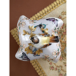 Шкатулка фиолетового цвета с рисунком бабочек и крышкой с фигуркой птицы на ветке Eden Garden варинант исполнения - 9 | Loft Concept в Грозном