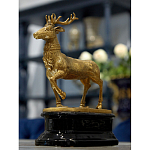 Держатель для книг в виде оленя из фарфора и бронзы Eden Garden porcelain and bronze варинант исполнения - 3 | Loft Concept в Грозном