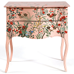 Комод розовый с росписью Цветы L.XV CHEST OF DRAWERS Flowers варинант исполнения - 1 | Loft Concept в Грозном