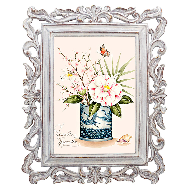 Постер Sakura Branch Poster Мульти Белый винтажная патина Постер Sakura Branch Poster Мульти Белый винтажная патина в Грозном | Loft Concept