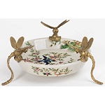 Блюдо фарфоровое Полет стрекоз Jita варинант исполнения - 3 | Loft Concept в Грозном