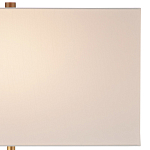 Торшер с прямоугольным абажуром на белом мраморном основании Asymmetry on Marble варинант исполнения - 3 | Loft Concept в Грозном