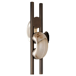 Бра  с фигурным мраморным рассеивателем Spiral of Warm Light варинант исполнения - 9 | Loft Concept в Грозном