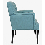 Кресло Addison Chic Armchair blue flax варинант исполнения - 1 | Loft Concept в Грозном